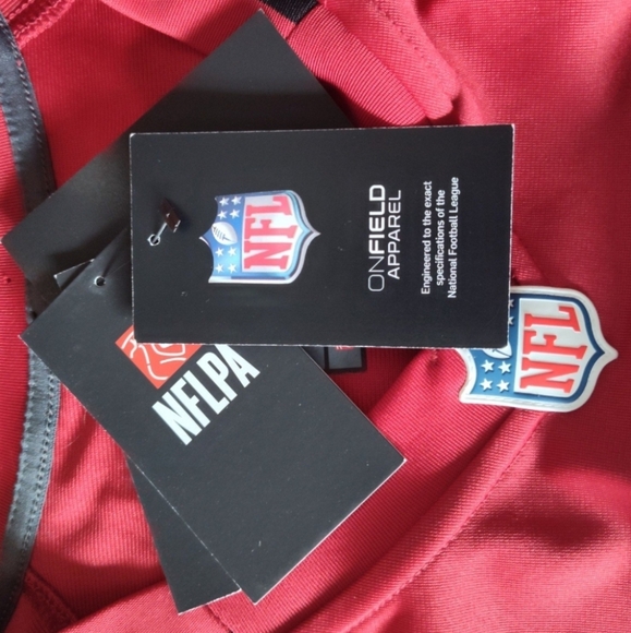 Nike NFL Jersey ARIZONA CARDINALS #10, Hopkins, SIZE XL, OnField, Loose Fit, NWT - Picture 4 of 5